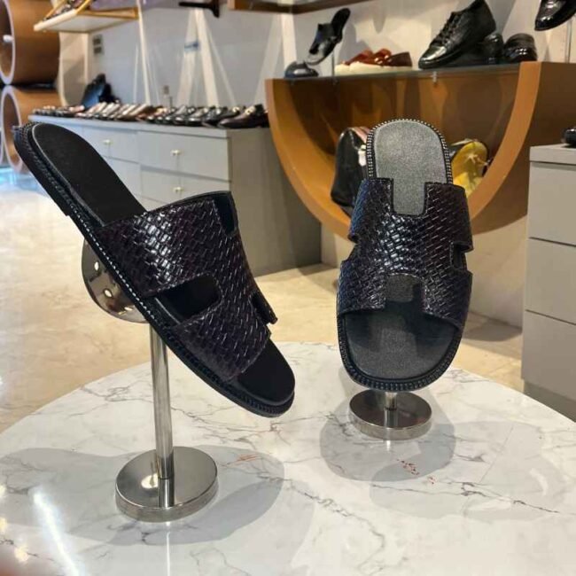 Dark-Brown-Braided-Slippers (2)