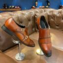 Handpainted-Italian-Leather-Double-Monks