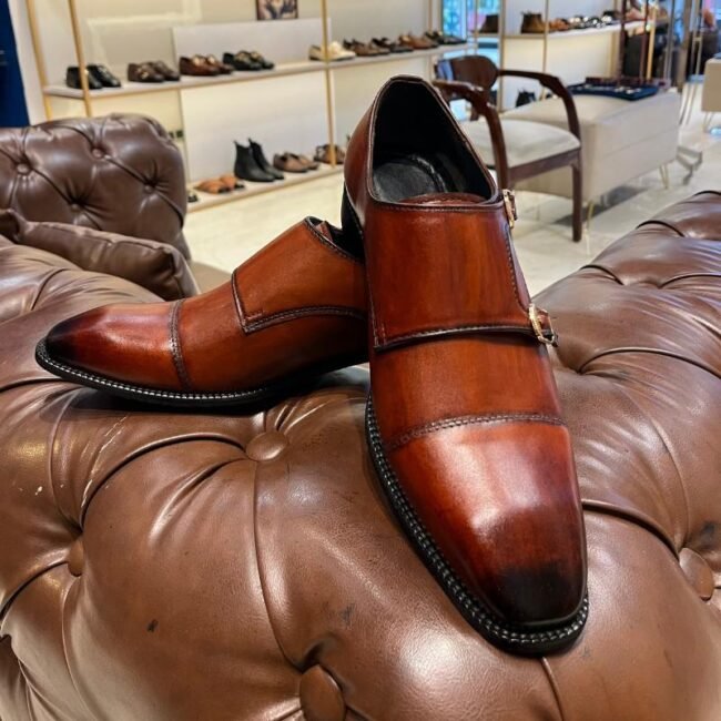 Handpainted-Italian-Leather-Double-Monks (4)