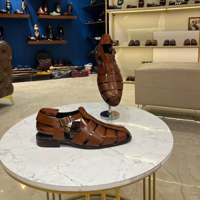 Tan-Criss-Cross-Sandals