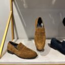 Tan-Suede-Penny-Moccasins