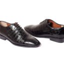 Black Croc Oxford Shoes (2)