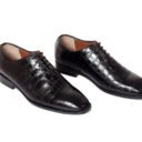 Black Croc Oxford Shoes (5)