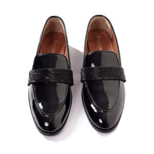 Black Square Toe Wholecuts
