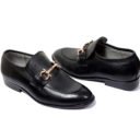 Textured Formal Slip-On Loafers (3)