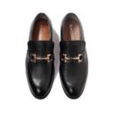 Textured Formal Slip-On Loafers (5)